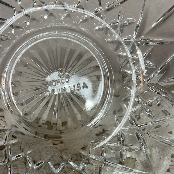 Vintage Homco Clear Glass Fairy Light Lamp Jumbo - Picture 5 of 6